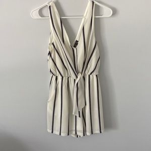 Lily Rose striped romper